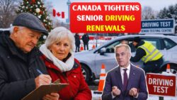 Goodbye to Easy Licence Renewals: New Driving Tests for Seniors Begin in Canada on 1 January 2026