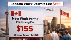 Canada Announces New Work Permit Processing Fee of $155 Effective 6 January 2026