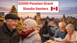 Goodbye to Old Pension Rules: Canada Confirms $2,200 Senior Grant Effective 10 January 2026